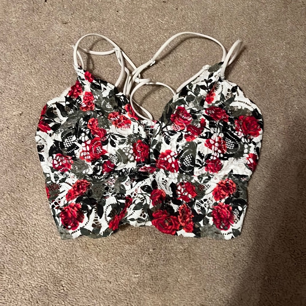 Pink, bralette, women’s SM